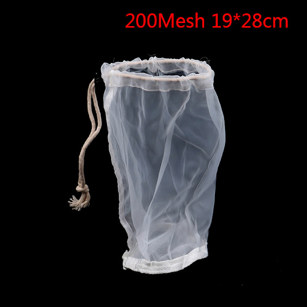 Mesh nylon Cold Brew Coffee Filter Återanvändbar fruktjuice 9