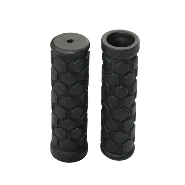 1 par Cykelgrepp Cover Mountain Vikbar Non-Slip Ru Black