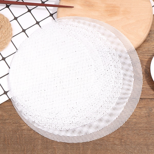 Dim Sum Liners Silikon Steamer Non Stick Steam Mesh Mat Kök 23CM