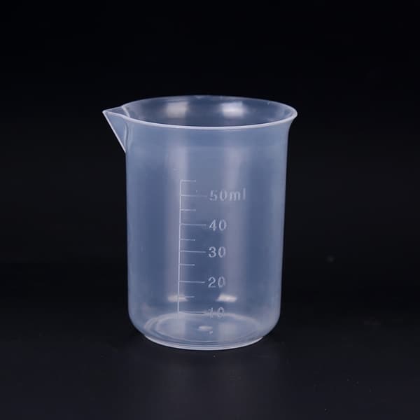 10 STK 50 ML graderad plastmätkopp för vätskemått C