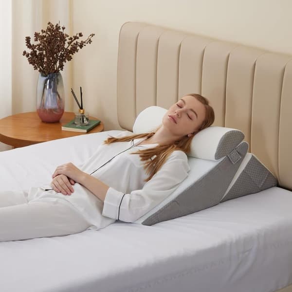 Orthopedic Wedge Pillow 10-in-1 – Adjustable Memory Foam Pillow for Back, Neck, Legs, and Post-Surgery