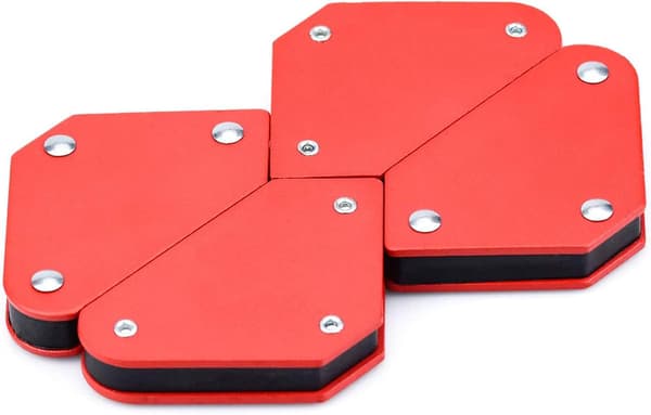 Welding Excellence, Mini Welding Clamp, Welding Electrode Holder, Tool Magnet Welding Magnets for Precision Welding Jobs, Compact Design Ensures