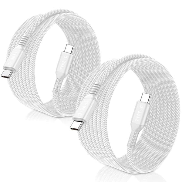 (2-pakkaus) Typ-C - C -latauskaapeli Samsung JA iPhone 15 16 Pro Plus MAX (2-PAKKAUS!!!) 2M