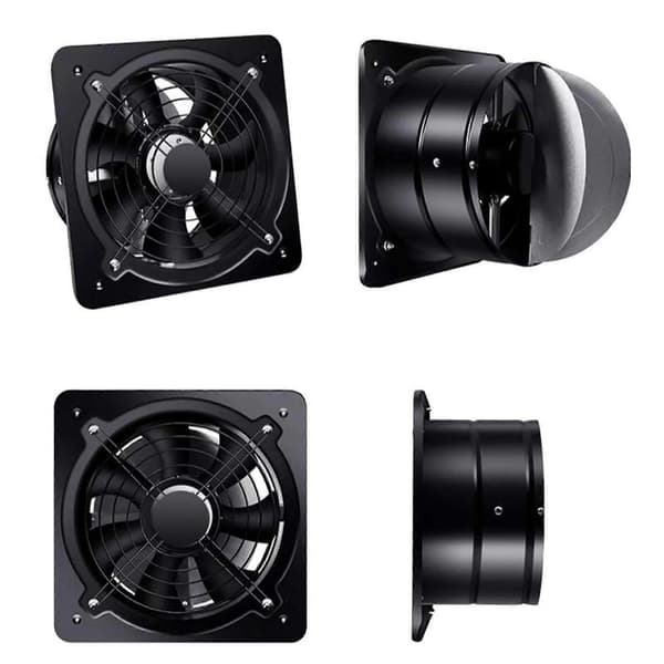 4-tums industriell ventilationsfläkt, utsugsfläkt, axialfläkt