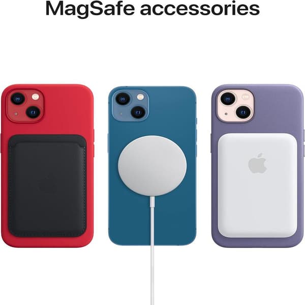 iPhone 13 Mini -kuori Magsafella (Keskiyön musta)