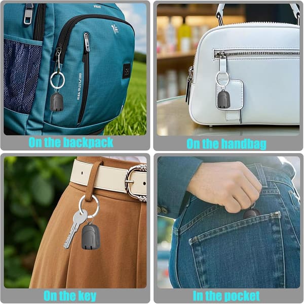 Foldable Mini Nail Clipper Keychain - Compact All-Metal Trimmer with Backpack Pattern, Portable Stainless Steel Travel Accessory