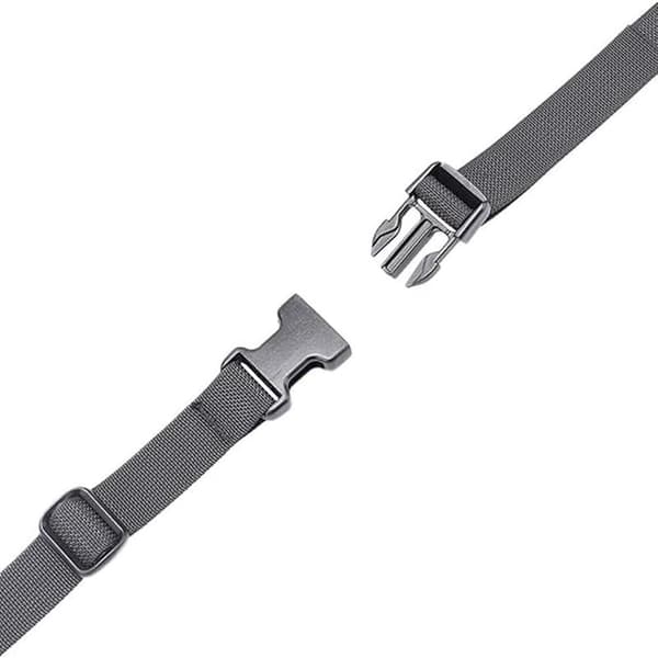Justerbare kuffertstropper 4-pak 198 cm bagagerem til kuffertsikkerhed sort