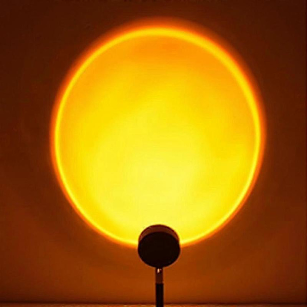 Auringonlaskulamppu LED-auringonlaskulamppu, auringonlaskun projektiolamppu