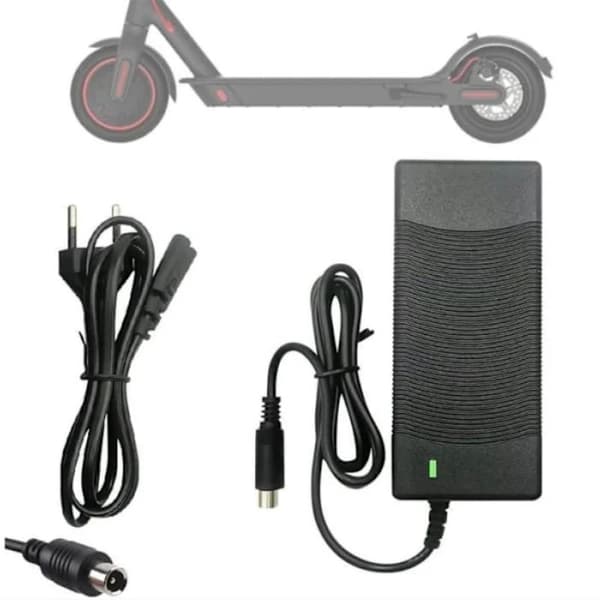 Lader – 42V 2A for M365 og Ninebot – Rask og trygg lading M365/Pro/1S/Pro2/Essential/3
