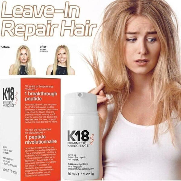 K18 Molecular Repair Hårmask Hårbehandling