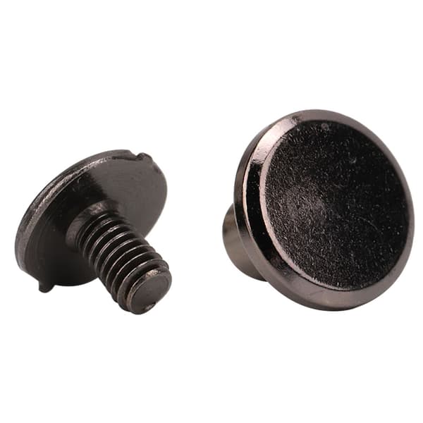 30 sæt 5mm/6mm/8mm messing læder nitter dobbelt nitter rørformede metal nitter sæt (#3)
