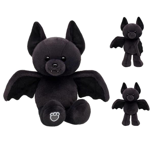 Build A Bear Halloween 2025 Böjbar Fladdermus Gosedjur