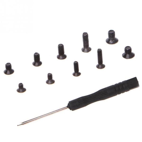 500 Pcs M2-m3 Screws Complete Uniform Carbon Steel Mixed Countersunk Screw Set for Consumer Electronics Q