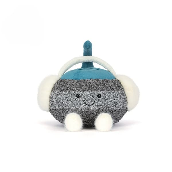 JALLYCAT Plyslegetøj - Kerry Stone Curling 20cm