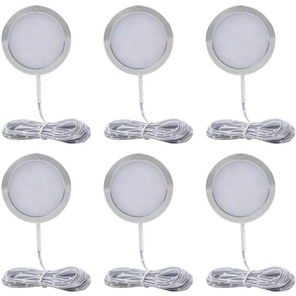 Dimbar LED-underskåpsbelysning, bänkbelysning, vitrinskåpsbelysning, köksbelysning - Varmvitt ljus/3000K