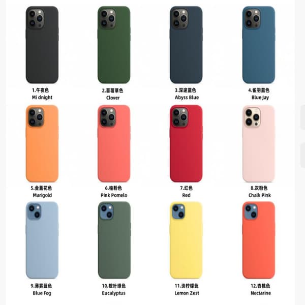 iPhone 13 Mini -kuori Magsafella (Keskiyön musta)