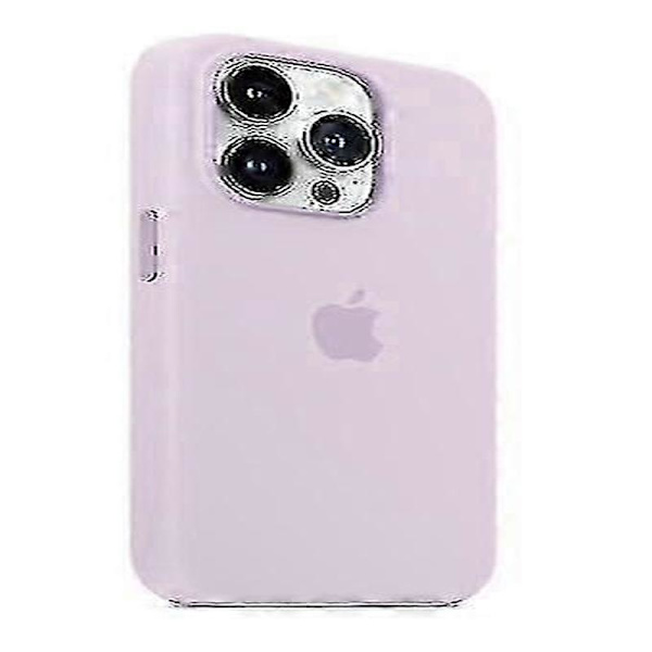 Silikonfodral kompatibelt med iPhone 14 Pro Lilac