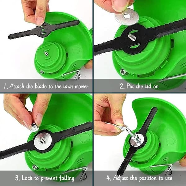 50 stk. plastikudskiftningsblade, plastikkanter, til Co