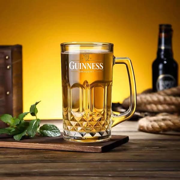 Guinness Irish Stout ølglas, tykt 550 ml Diamond Edition