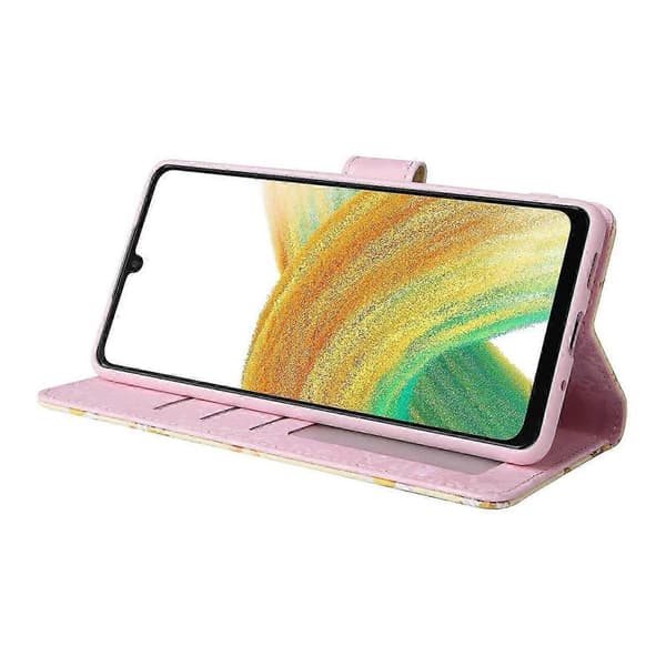 Samsung Galaxy A33 5G pronssimaalaus RFID-nahkakotelo 2025