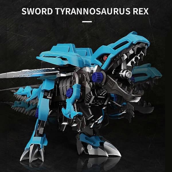 Elektrisk Mekanisk Dinosaurmodel DIY Samlebyggesten Legetøj til Børn[D]