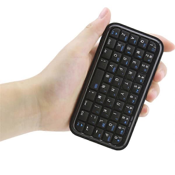 Mini Bluetooth Wireless Keyboard Portable Small Handheld Keyboard for iPhone Android Smartphone Tablet La