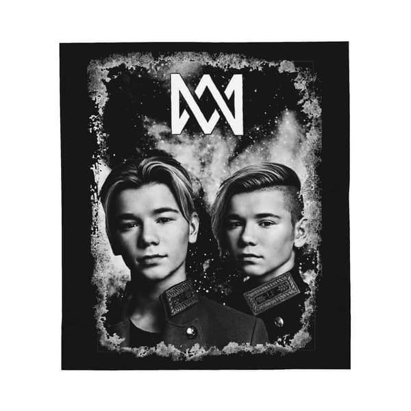 Marcus och Martinus Tæppe Blødt og Let Tæppe til Sofa og Seng (TE430) (D) 125X100CM