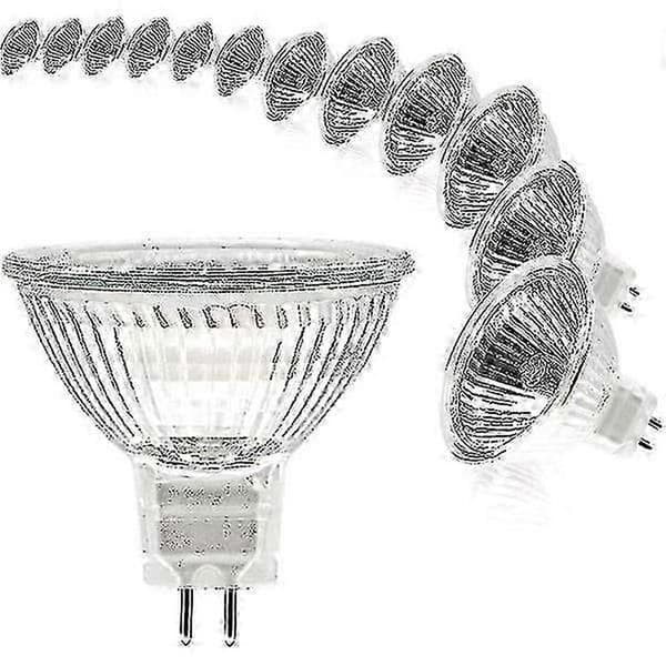 MR16 Halogenlampa 12V 20W GU5.3 Dimbar 2700K Varmvit 12-pack