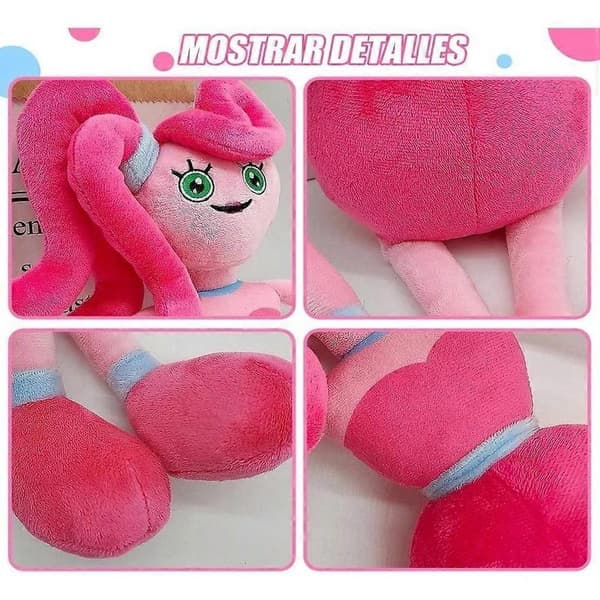 Mommy Long Legs Plyschdocka Rosa 63cm