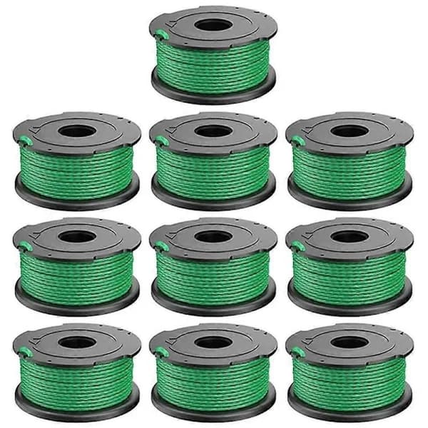 10 stk A6486 ABS-spole for Black &amp; Decker gressklipper nylontrådtrimmerhode