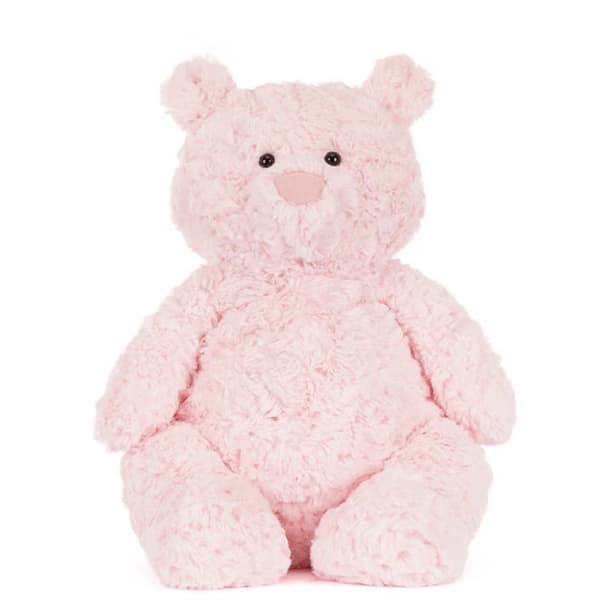 JALLYCAT Plyslegetøj - Lyserød Bjørn 36cm
