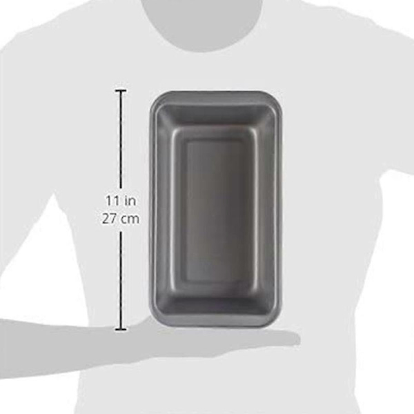 2 stk. bageform non-stick toastbrødform pundkageform rektangulær toastboks ovn speciel bageplade