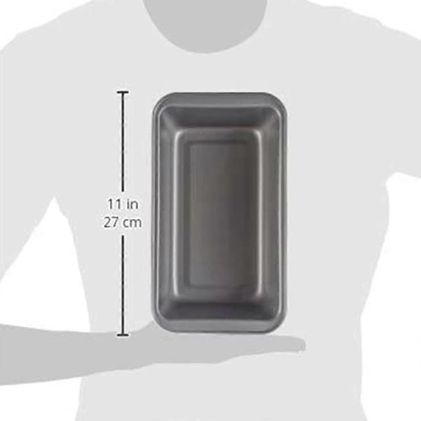 2 stk. non-stick brødform, pundkakeform, rektangulær toastboks, spesiell stekeplate for ovn