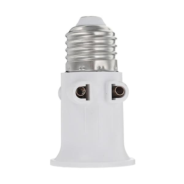 2 st AC100-240V 4A E27 lamphuvud omvandlingssockel, lampa adapter