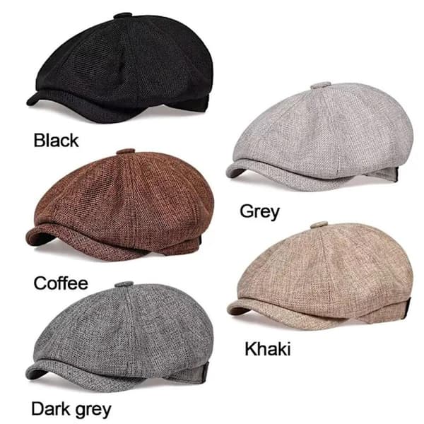 Retro Baret Newsboy Hat KAFFE kaffe