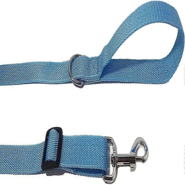 6FT/ 10FT Justerbart Hundkoppel, Nylon Hundkoppel för Medelstora Stora Hundar 6FT Himmelblå