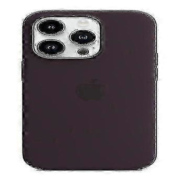 Silikondeksel kompatibelt med iPhone 14 Pro Elderberry