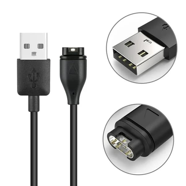 Charging Cable for Garmin Devices, Durable and Premium USB C Charger Compatible with Fenix 5X Vivoactive 3 Forerunner 935 Vivosport, Safe Charging
