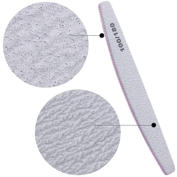 25 st Nagelstärkande Diamantslipremsa Nagelfil [JUN]