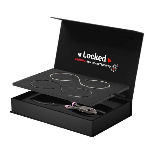 Permanent armbåndssæt til par Kreative romantiske matchende smykker armbånd - Sort og sølv