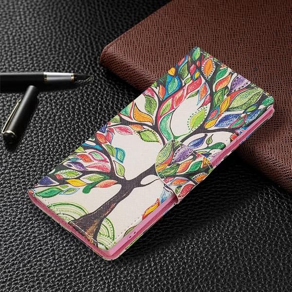 Kompatibel med Samsung Galaxy S21 Deksel Luksuriøst Elegant PU-lær