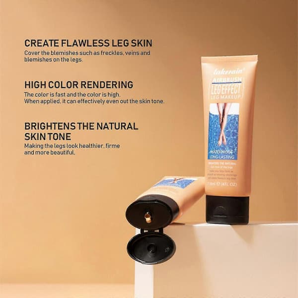 Waterproof Leg Makeup for Varicose Veins and Tattoo Coverage, Transfer-Proof, Body Makeup Foundation, 118 ml