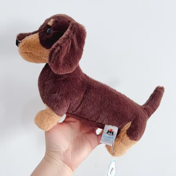 JALLYCAT Plyslegetøj - Gravhund 28cm 28cm dachshund