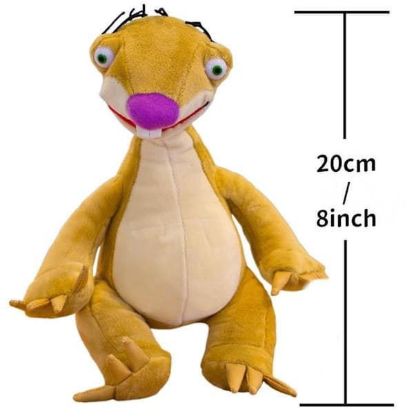 20 cm Side Istid 8  \" Plysjdukke