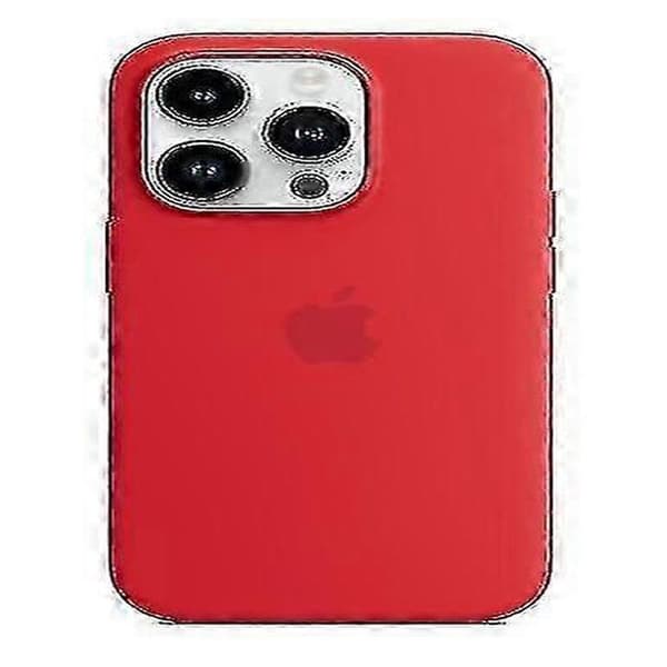 Silikone telefoncover kompatibelt med iPhone 14 Pro Red