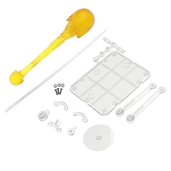 Action Base Figurer Displaystativ med Sceneeffekt til Gundam Modeller Legetøj[D]