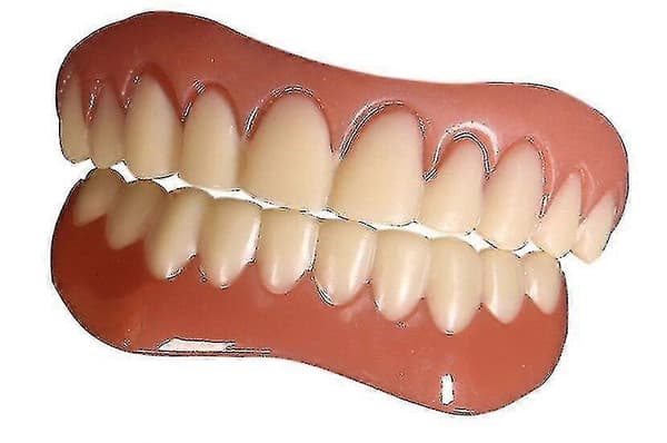 Extra Thin False Bright White Tooth Veneers Silicone Soft Safe Adhesive Denture Cover Shade Braces Comfortable Teeth Orthodontics