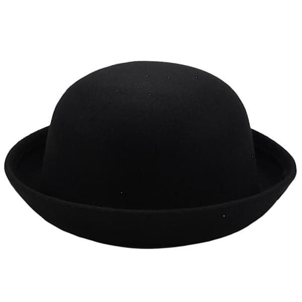 1 stk. Melon Bowler Hat Bowler Hat Bowler Hat Filthat Hat Ridehat () Tw