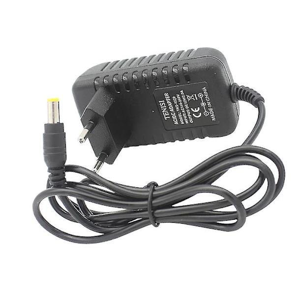 AC/DC 12V 1A Strømadapter Oplader EU-stik til LED-strip Lys CCTV