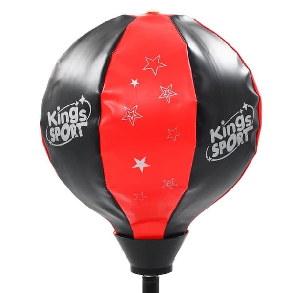 vidaXL Boxningsboll för barn 87-120 cm Röd Röd